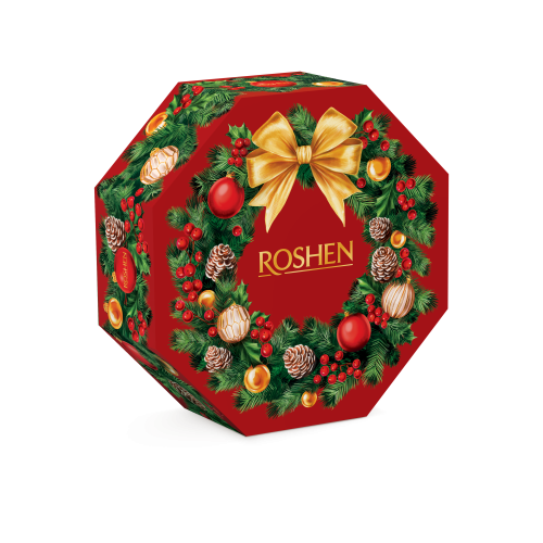 Новорічні подарунки №9 "Різдвяний вінок "ROSHEN, 598 г
